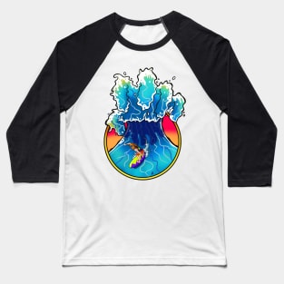 Big wave Baseball T-Shirt